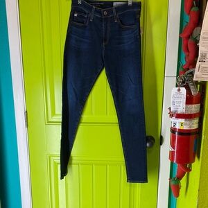 AG Adriano Goldschmied Dark Indigo Skinny Jeans